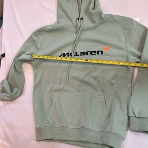 McLaren F1 Racing MCL39 Sage Green Logo Hoodie Sz 175/92A medium men’s